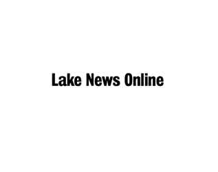 Lake News Online