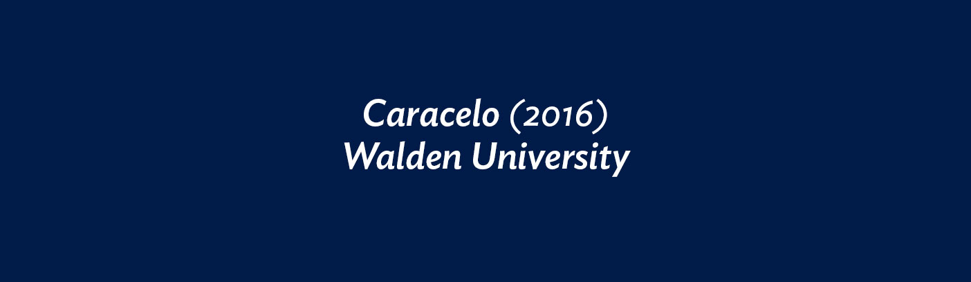 Caracelo (2016) Walden University